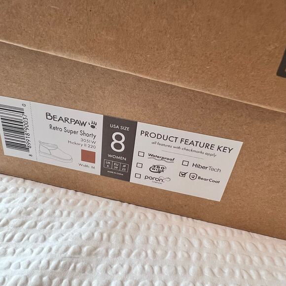 Bearpaw retro super shorty platform booties 8 women - Picture 7 of 12